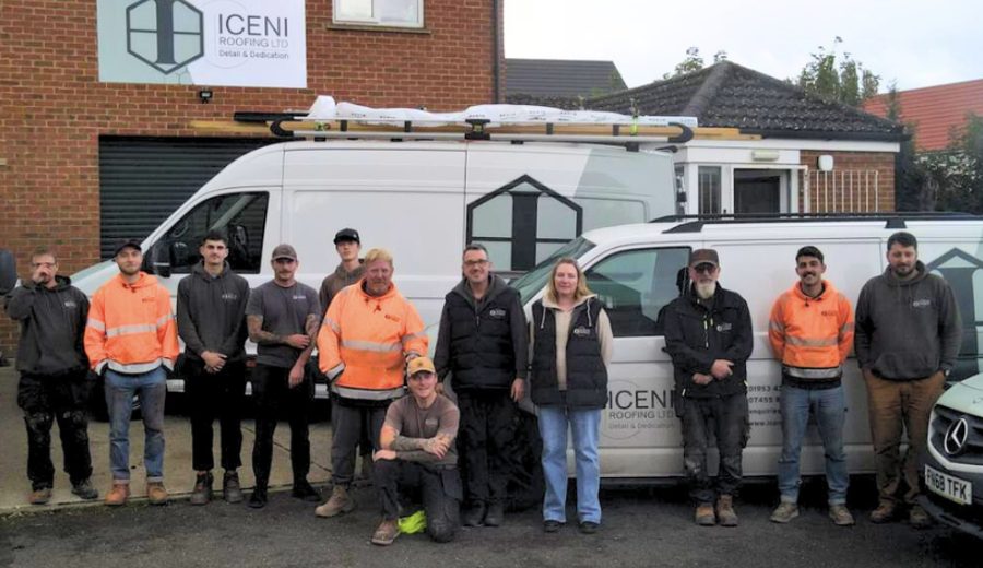 Iceni Roofing team